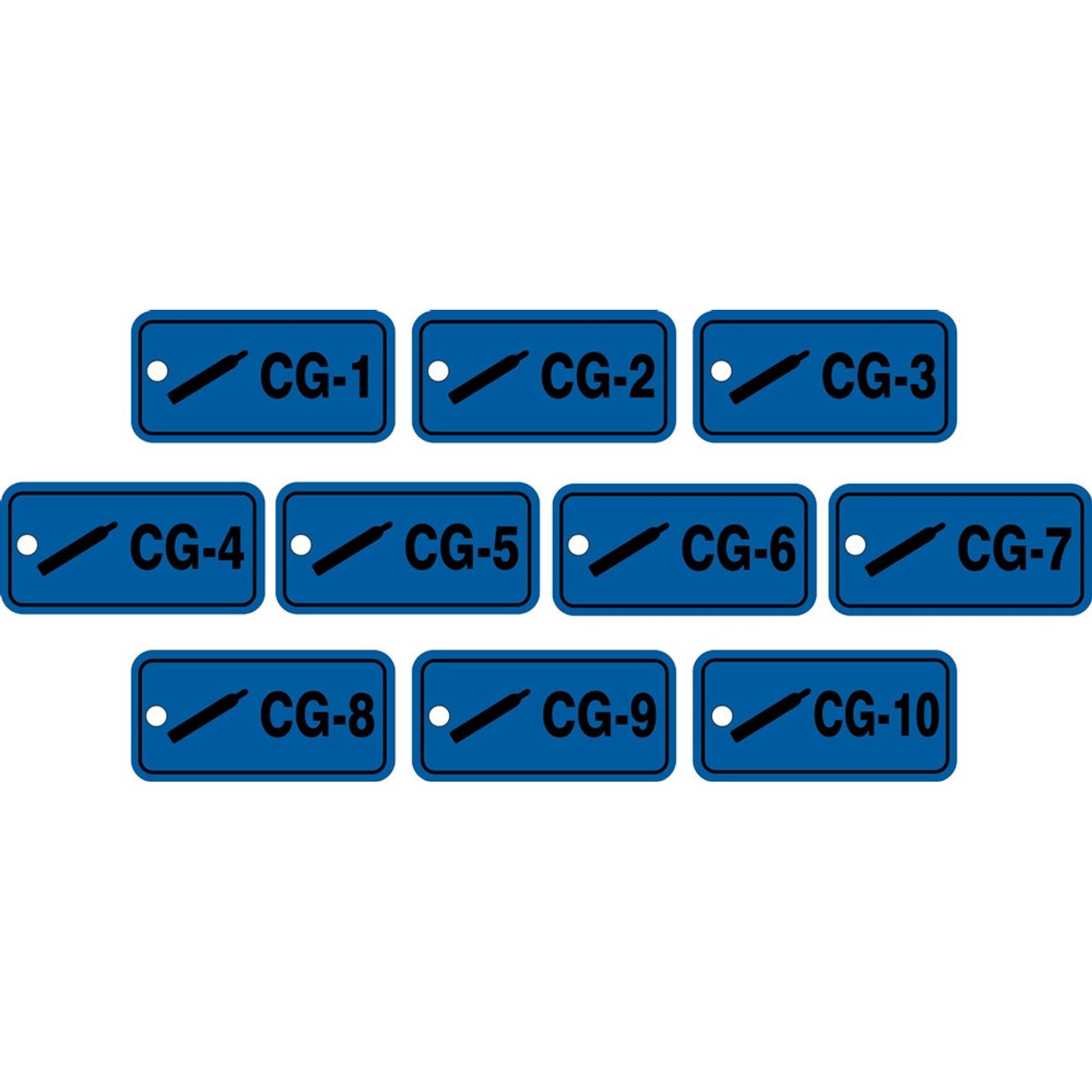 ENERGY SOURCE ID TAG - SERIES Plastic 10/Pack - TDJ720VPR