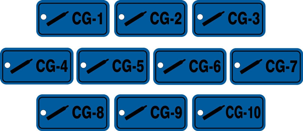 ENERGY SOURCE ID TAG - SERIES Plastic 10/Pack - TDJ720VPR