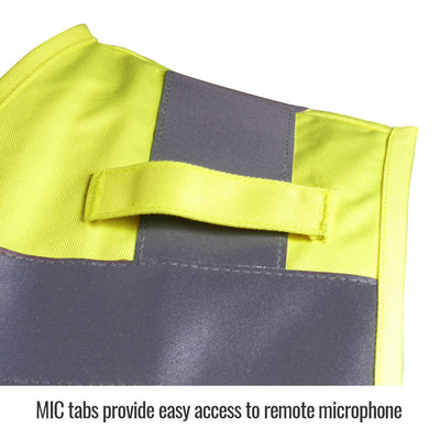 Black Stallion Hi-Vis Class 2 FR Cotton Vest - Yellow - VF1110-HY