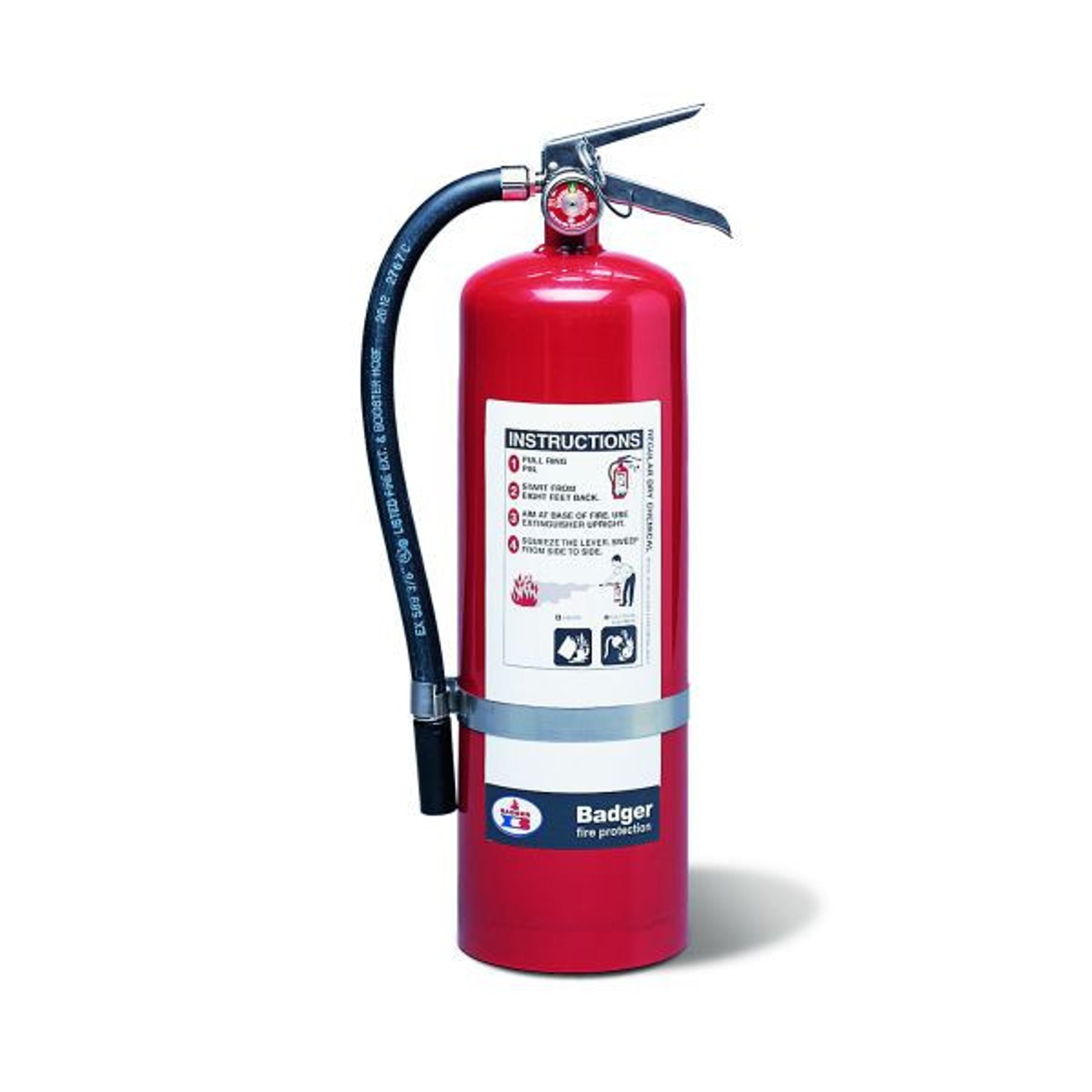 Badger Extra 10 lb BC Fire Extinguisher w/ Wall Hook - 23781