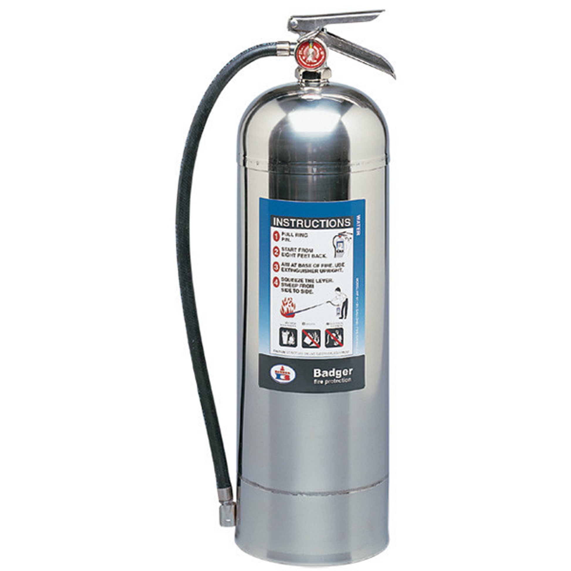 Badger Extra 2.5 gal Water Extinguisher w/ Wall Hook - 16888