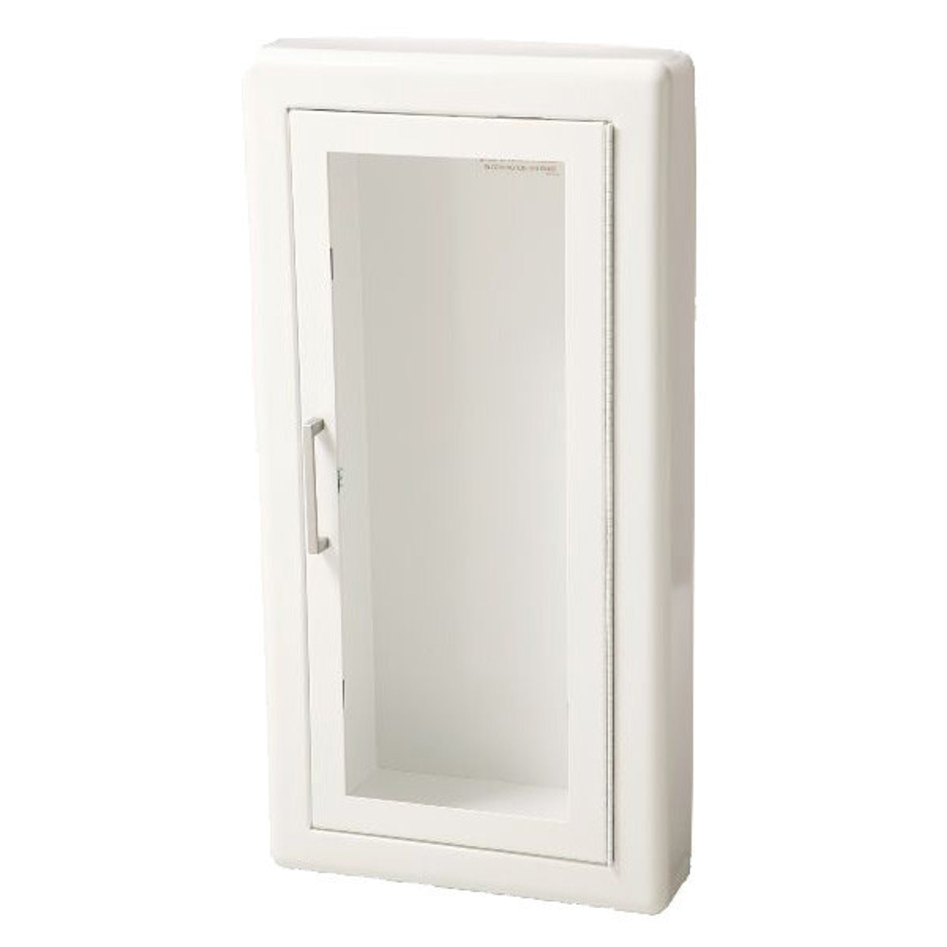 JL Industries Ambassador Series Steel Cabinet, Semi-Recessed (3"), 24"H x 10 1/2"W x 5 1/2"D, White, 1/Each - 1817F10