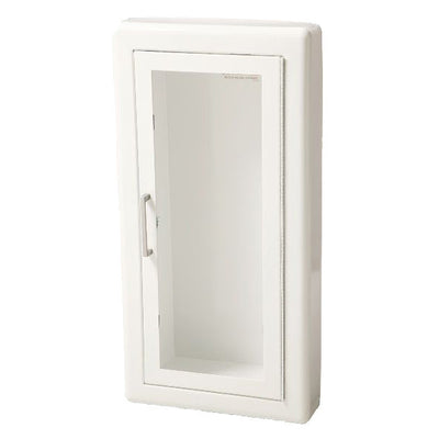 JL Industries Ambassador Series Steel Cabinet, Semi-Recessed (3"), 24"H x 10 1/2"W x 5 1/2"D, White, 1/Each - 1817F10