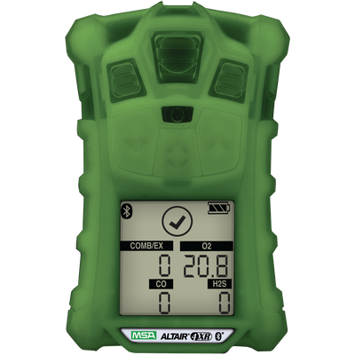 MSA ALTAIR 4XR Multigas Detector w/Glow In The Dark Case [LEL, O2, Co, H2S] - 10178558