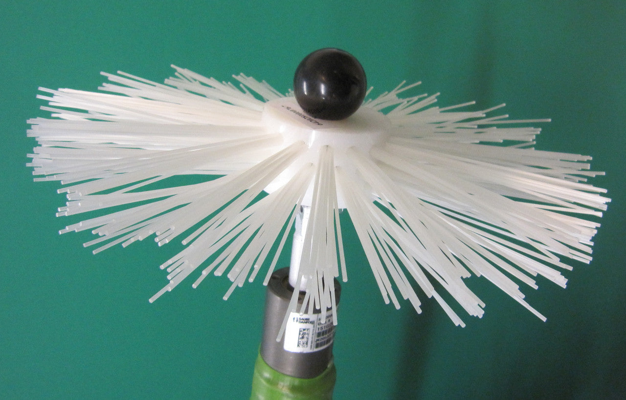 Lifa Aggressive Grease Brush w/ Nylon Center - Dia. 8" (200 mm)