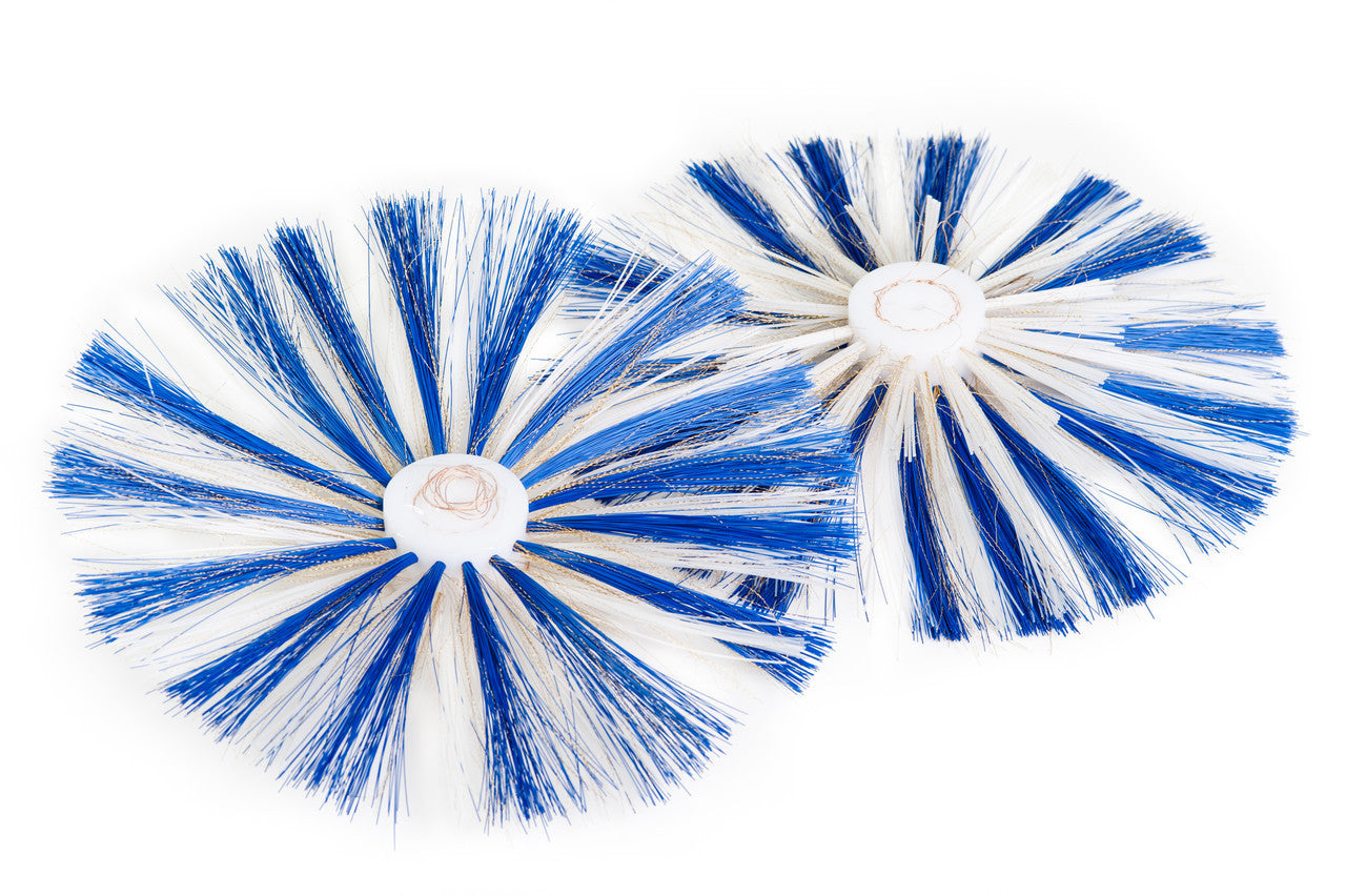 Lifa Anti-Static Brush w/ Integrated Centralized Disc & Nylon/Brash Bristles - Dia. 24"-31" (600-800 mm)