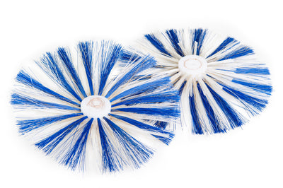 Lifa Anti-Static Brush w/ Integrated Centralized Disc & Nylon/Brash Bristles - Dia. 24"-31" (600-800 mm)