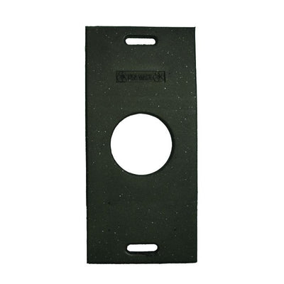 Cortina - Grip-N-Go Channelizer Recycled Rectangular Rubber Base - 03-752-30 - 1/EA
