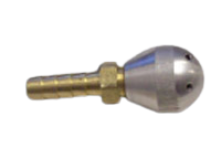 Nikro Aluminum Forward Air Blast Replacement Nozzle w/Hose Barb - 860759