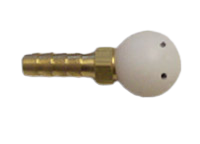 Nikro Nylon Forward Air Blast Replacement Nozzle w/Hose Barb - 860141