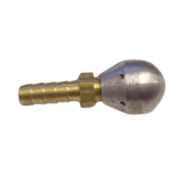 Nikro Aluminum Reverse Air Blast Replacement Nozzle w/Hose Barb - 860761