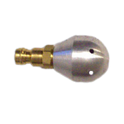 Nikro Aluminum Forward Air Blast Replacement Nozzle w/Dual Action Locking Plug - 860500