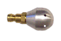 Nikro Aluminum Forward Air Blast Replacement Nozzle w/Dual Action Locking Plug - 860500