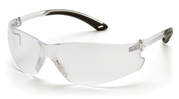 Pyramex Itek Clear Frame/Clear H2Max Anti-Fog Lens Safety Eyewear