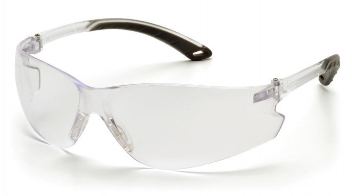 Pyramex Itek Clear Frame/Clear H2Max Anti-Fog Lens Safety Eyewear