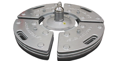 MSA 880lb Freestanding Constant Force 1 User Fall Arrest Anchor Post - 65644-00