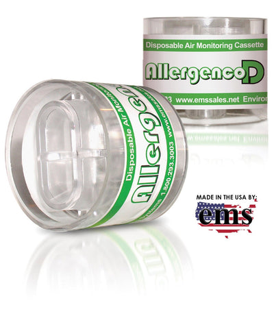 Allergenco-D Disposable IAQ Air Monitoring Cassettes 120515 - 50/Pack