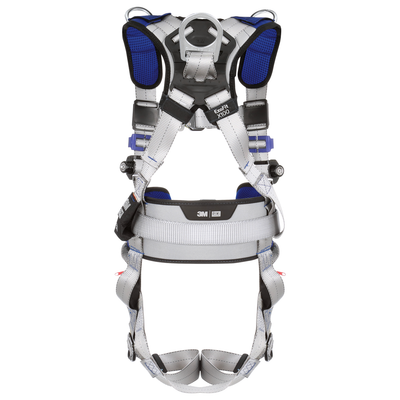 3M DBI-SALA ExoFit X100 Comfort Construction Retrieval Safety Harness for use with Ska-Pak - 1401212 - Large