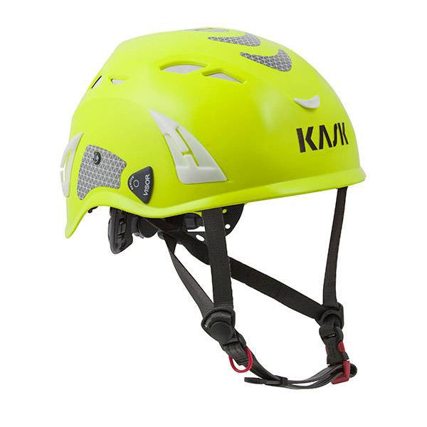 Kask Superplasma HD Hi-Viz Type 1 Class C Vented Lime Fluorescent Safety Helmet - WHE00037-224