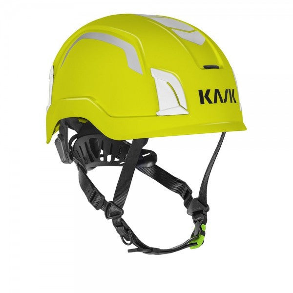Kask Zenith-X Hi-Viz Type 1 Class E Non-Vented Yellow Fluorescent Safety Helmet - WHE00083-P-221.UNI