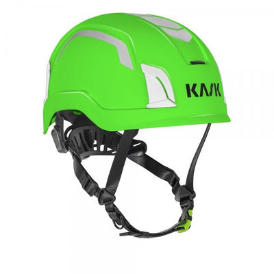 Kask Zenith-X Hi-Viz Type I Class E Non-Vented Green Fluorescent Safety Helmet - WHE00083-P-396.UNI