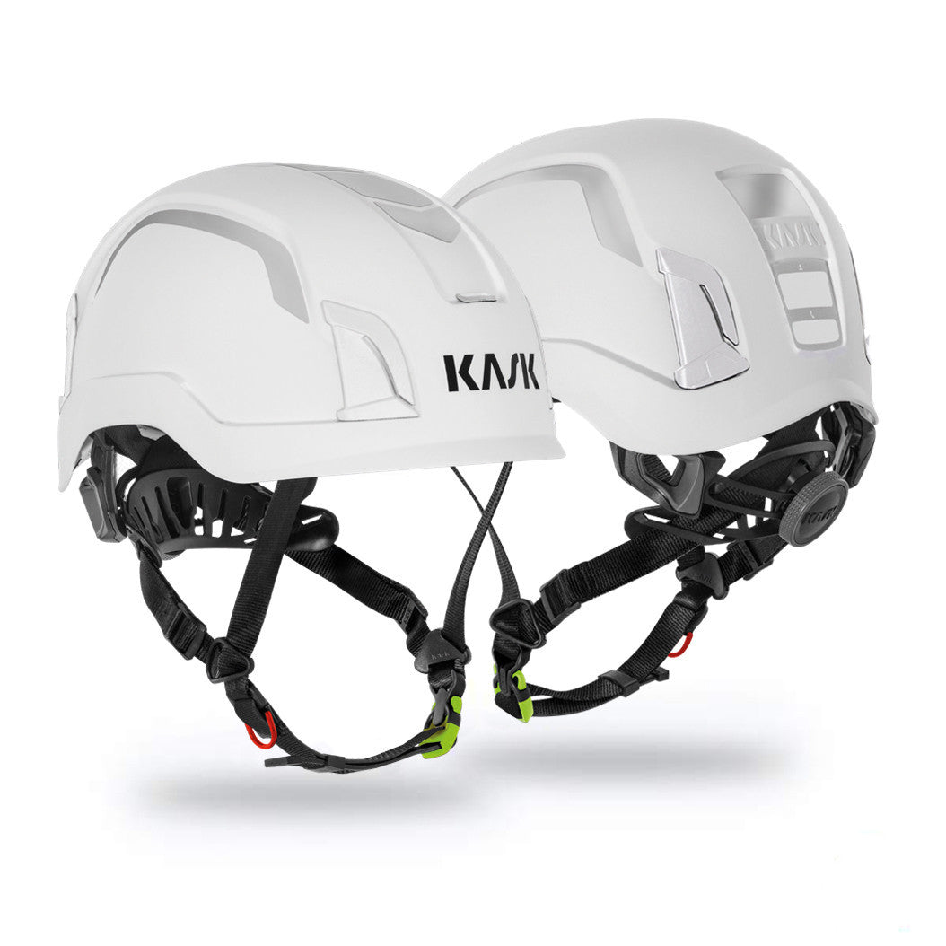 Kask Zenith-X FR Hi-Viz Type 1 Class E Non-Vented White Safety Helmet - WHE00094-P-201.UNI