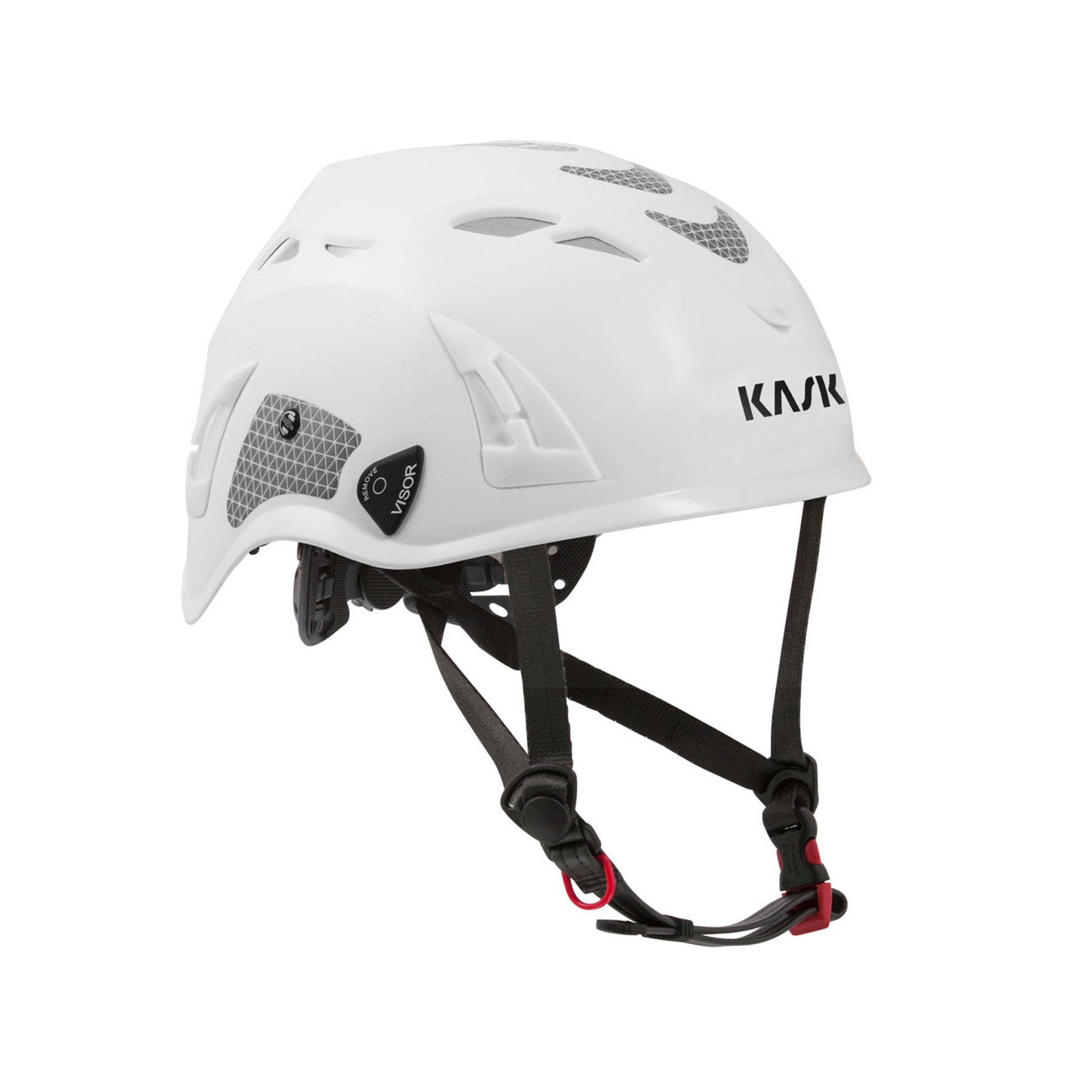 Kask Superplasma HD XL Hi-Viz White Safety Helmet - WHE00057-201