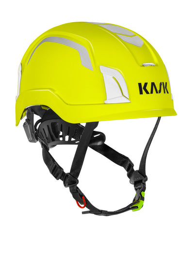 Kask Zenith-X FR Hi-Viz Type I Class E Non-Vented Yellow Fluorescent Safety Helmet - WHE00094-P-221.UNI