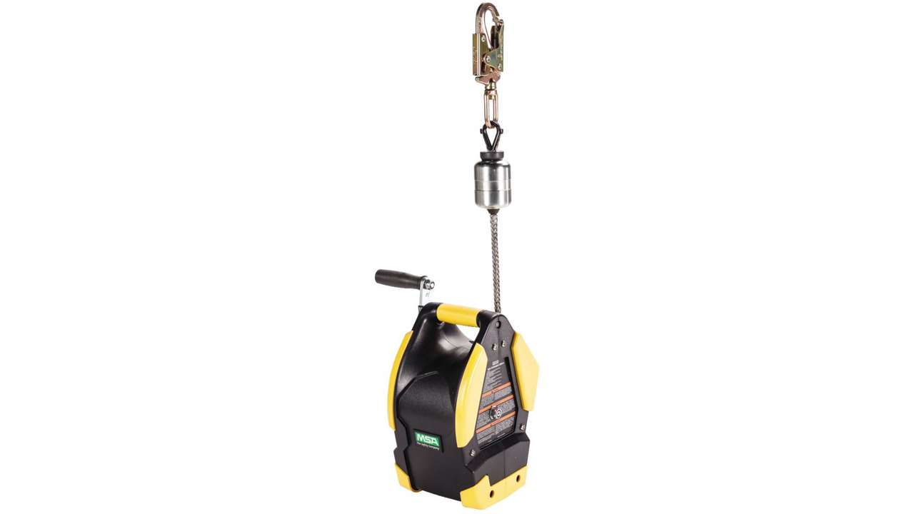 MSA 65 ft. Synthetic Rope Workman Winch - 10148277