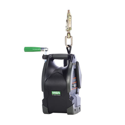 MSA 65 ft. Galvanized Cable Workman Personnel/Material Hoist - 10153757