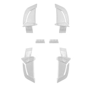 Kask Lamp Clips (4 pcs) + frontal slot cap - white luminiscent - only for Zenith X - WAC00061-236