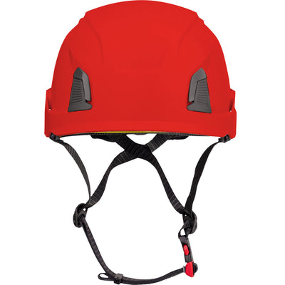 PIP Traverse Type II Industrial Climbing Style Non-Vent Helmet - Red - 280-HP1491RM-15