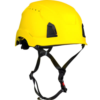PIP Traverse Type II Industrial Climbing Style Vented Helmet - Yellow - 280-HP1491RVM-02