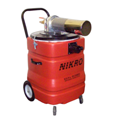 Nikro 15 Gallon Polyethylene Pneumatic DRY HEPA Vacuum - APD15150