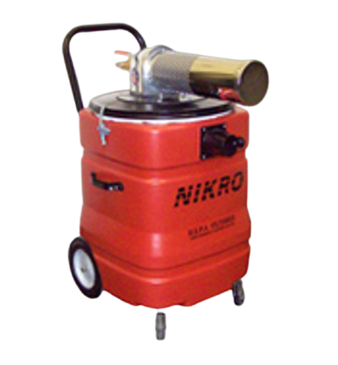 Nikro 15 Gallon Polyethylene Pneumatic DRY HEPA Vacuum - APD15150