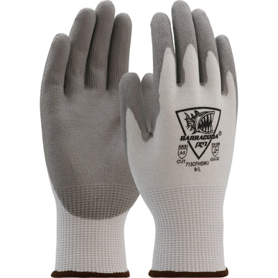 PIP Barracuda Seamless Knit Polykor Blended Glove with Polyurethane Coated Flat Grip on Palm & Fingers - 713CFHGWU - Cut Level 5 - 1/Pair