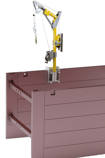 French Creek Barrell / Trench Box Base Confined Space Entry Kit w/ 50' SRL & Winch