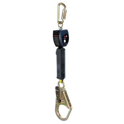 3M DBI-SALA 6 ft. Class 1 Nano-Lok Self Retracting Lifeline with Anchor Hook - Web Steel Rebar Hook - 3100522
