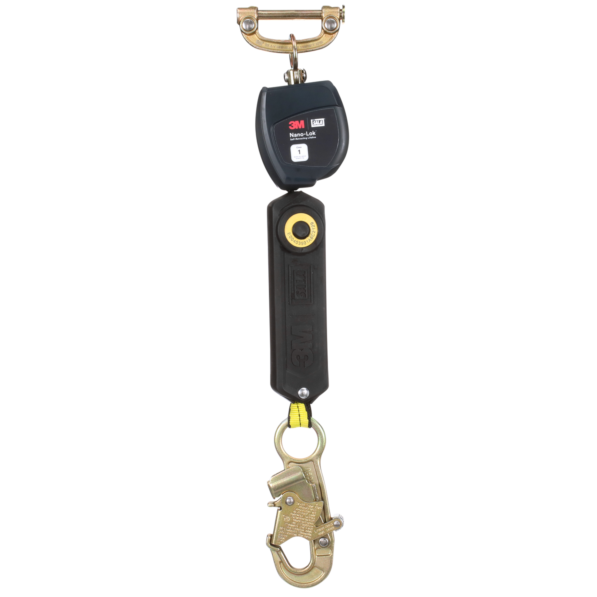 3M DBI-SALA 6 ft. Class 1 Nano-Lok Self Retracting Lifeline - Web Steel Snap Hook - 3100526
