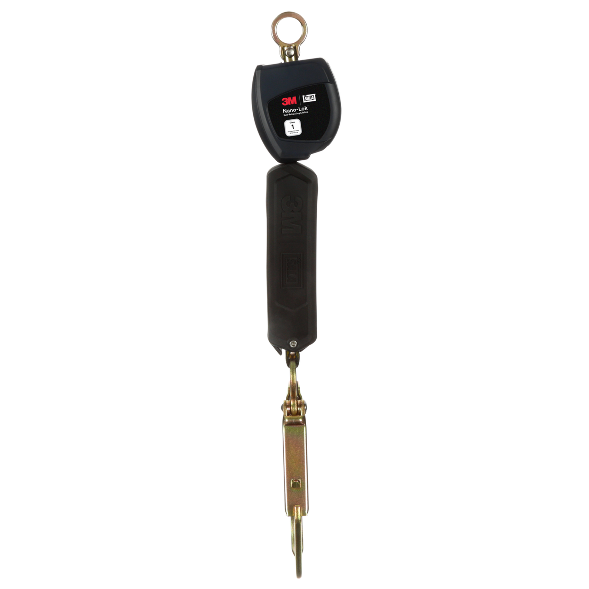 3M DBI-SALA 6 ft. Class 1 Nano-Lok Self Retracting Lifeline - Web Steel Rebar Hook - 3100532
