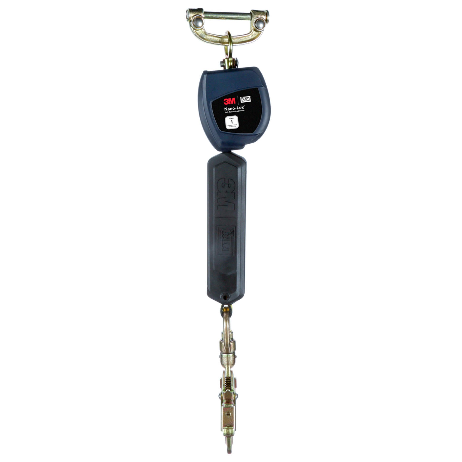 3M DBI-SALA 6 ft. Class 1 Nano-Lok Self Retracting Lifeline - Web Steel Swivel Snap Hook - 3100535