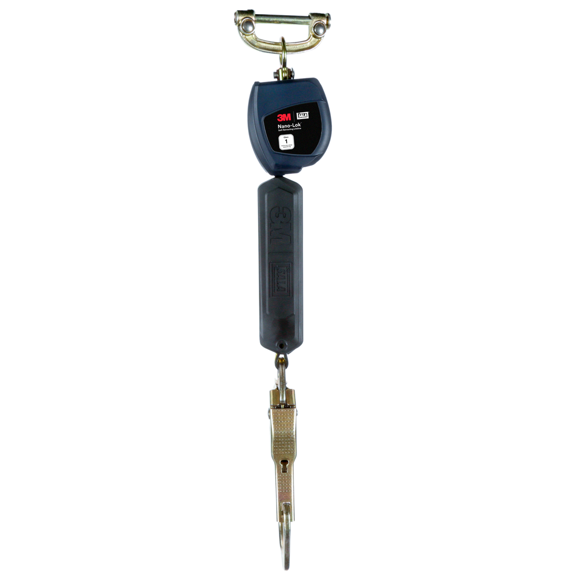 3M DBI-SALA 6 ft. Class 1 Nano-Lok Self Retracting Lifeline - Web Steel Rebar Hook - 3100537