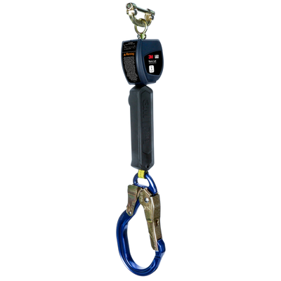 3M DBI-SALA 6 ft. Class 1 Nano-Lok Self-Retracting Lifeline - Web Aluminum Rebar Hook - 3100538