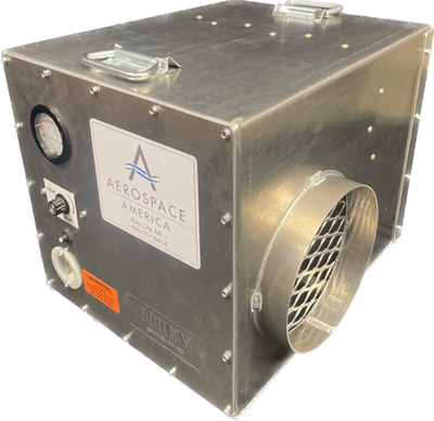 Aerospace America Model 600EV Negative Air Machine - Variable Speed (0-600cfm)