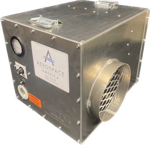 Aerospace America 9160 Negative Air Machine - Variable Speed (0-600cfm)