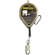 Miller MightyLite+ 50 ft Class 1 Single-Leg SRL w/Swivel Load Indicator Snap Hook Lifeline Connector - MML-OGC1-02/50FT