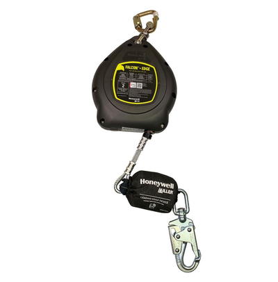 Miller Falcon+ Edge Kevlar 50 ft Class 2 Single-Leg SRL w/Load-Ind swivel snap, Zinc Plated Lifeline Connector - MFS-LES1-02/50FT