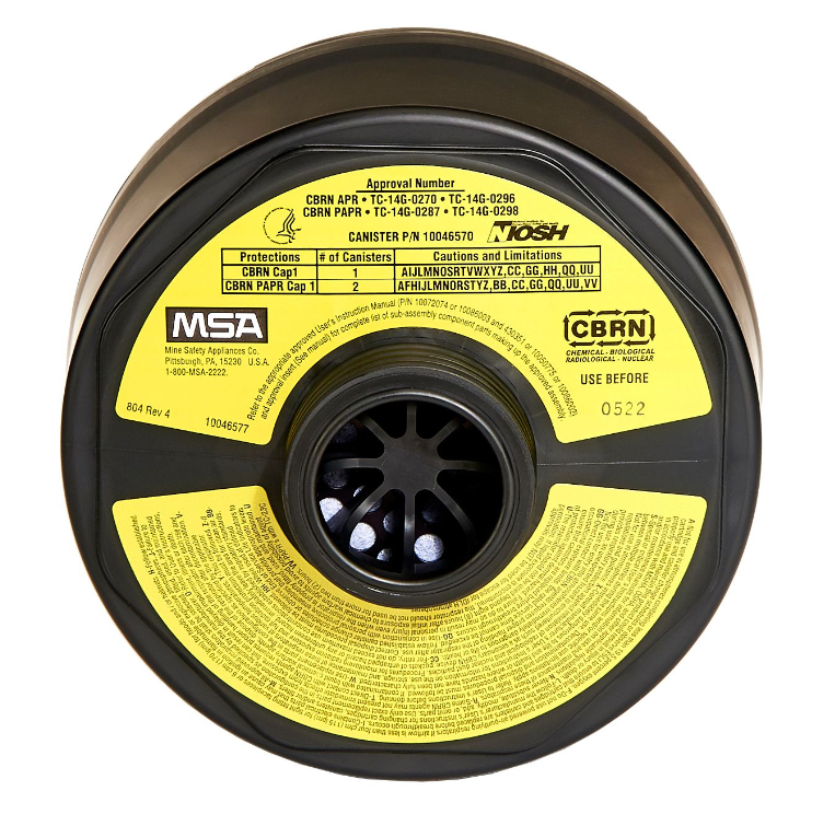 MSA Millennium CBRN Gas Canister - 10046570