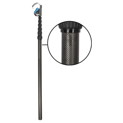 FallTech Adjustable-reach Rescue Pole with Carabiner - 68030TC