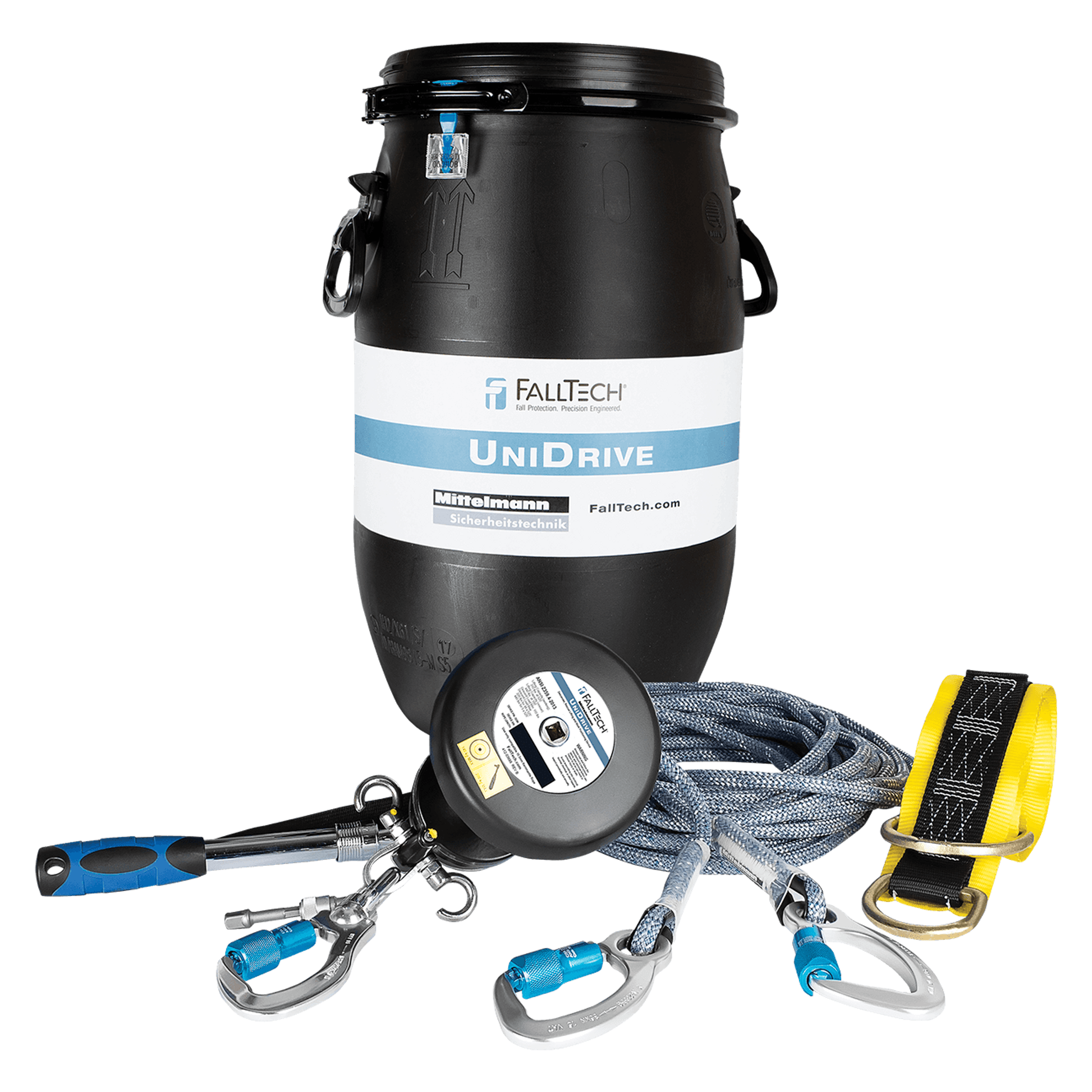 FallTech 150' Rescue and Descent Crane Kit with Sealed Barrel - 6813150K